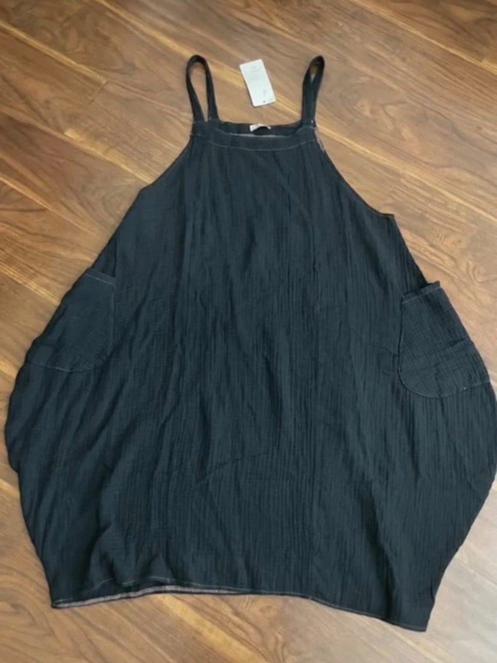 I Love Linen Pinafore Dress